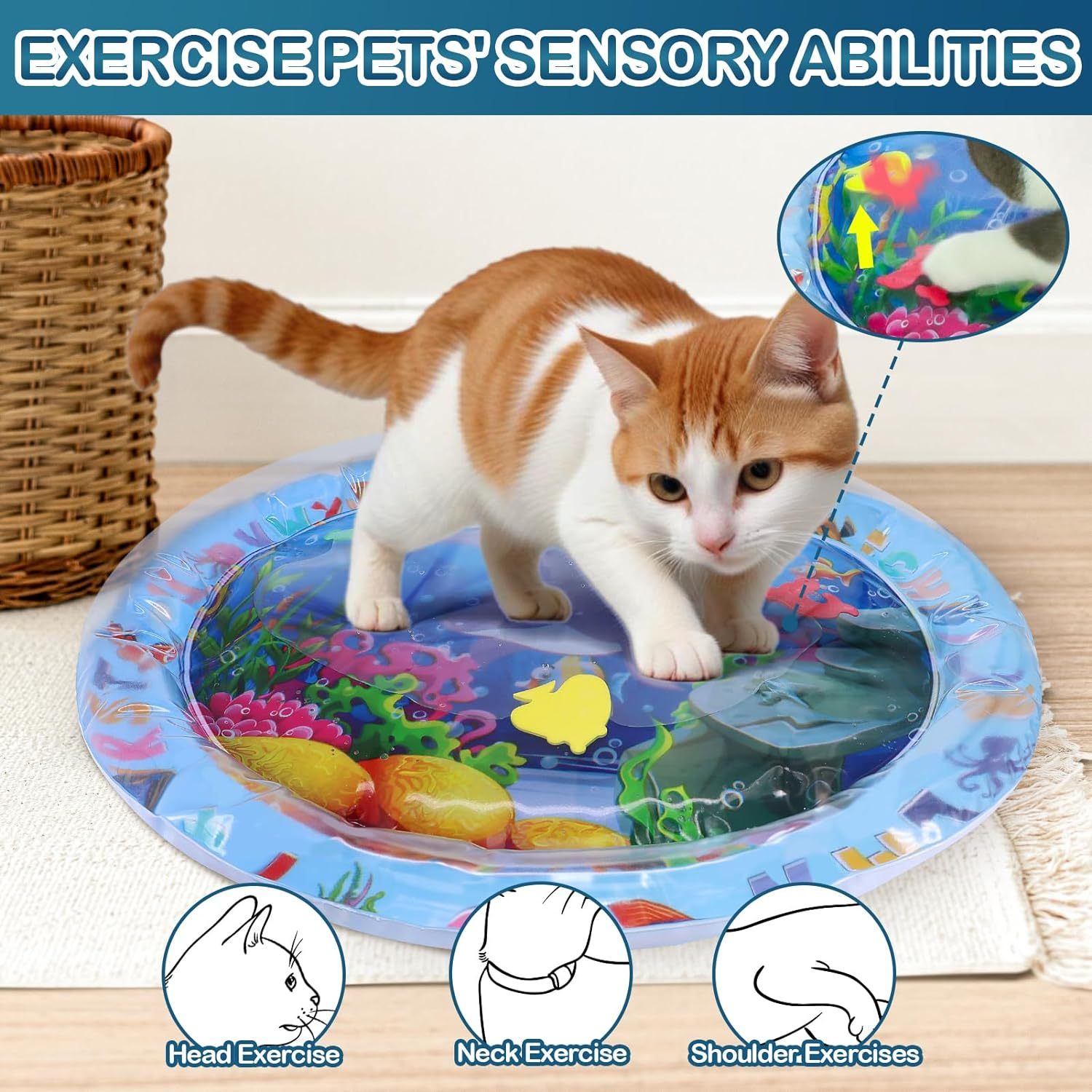 Pet Water Sensory Mat Pad